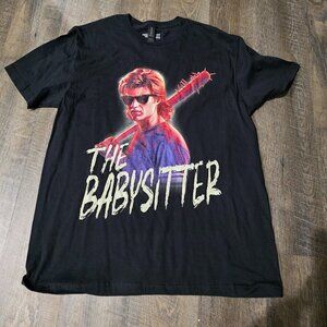 NEW STRANGER THINGS Shirt STEVE HARRINGTON t-shirt Large OFFICIAL NETFLIX